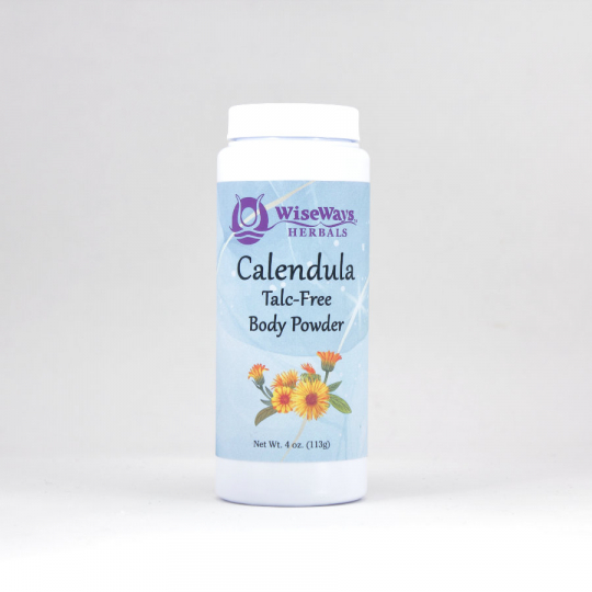 Calendula Body Powder 4 oz: WiseWays Herbals